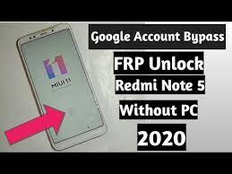 Frp, popularly known as factory . Xiaomi Redmi Note 5 Me17 Frp Unlock Or Google Account Bypass Miui 11 Without Pc Youtube
