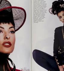 CINDY CRAWFORD Naomi Campbell LINDA EVANGELISTA Christy PRINCE Aids ALT  Vogue