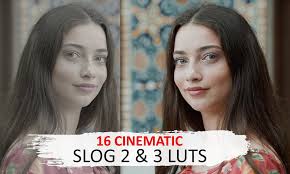 16 Cinematic Fashion Luts Film Slog2 & Slog3 Luts