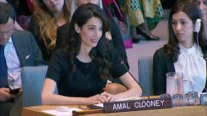 Graceful and gorgeous, from the in today's diary: Amal Clooney Justice Is Not Inevitable Bbc News