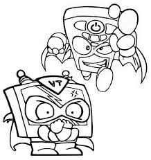 Choose your tron coloring page and color it quickly. Coloring Page Superzings Rivals Tv Tron Vs Zapper 5