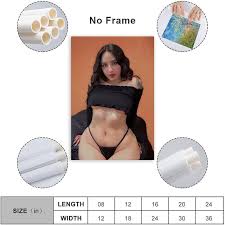 Amazon.com: Agustina Rey Sexy Model Bedroom Art Poster 2Wall Poster Art  Canvas Printing Living Room Office Bedroom Aesthetic Poster  16x24inch(40x60cm) Unframe-style: Posters & Prints