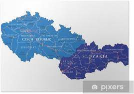 Ladda ner tjeckien stockvektorer på den bästa vektorgrafikagenturen med miljontals premium högkvalitativa, royaltyfria stockvektorer, illustrationer och clipart till rimliga priser. Poster Tjeckien Och Slovakien Karta Pixers Vi Lever For Forandring