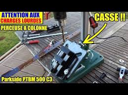 Perceuse A Colonne Attention Aux Charges Lourdes Parkside Ptbm 500 C3 Lidl Youtube Perceuse A Colonne Perceuse Colonnes