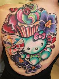 Hello kitty knows how to get fashionable in this tattoo. Pin On Tattoos