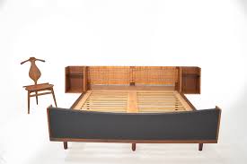 Maybe you would like to learn more about one of these? Hans Wegner Double Bed Teak And Cane Headboard Getama Ge701