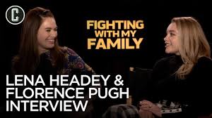 Florence pugh in fighting with my family (2019) dir. Lena Headey Florence Pugh Fighting With My Family Interview Youtube