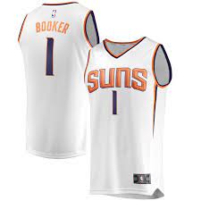 What do the signings of frank kaminsky and ricky rubio mean for the suns? Devin Booker Phoenix Suns Fanatics Branded Fast Break Replica Jersey White Association Edition In 2021 Phoenix Suns