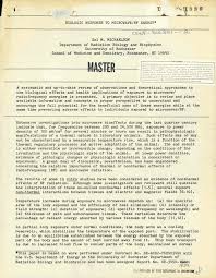 Epistemophobia is the fear of what? Biologic Response To Microwave Rf Energy Unt Digital Library
