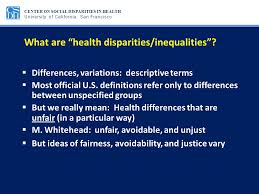 The causes of these minority. What Is Health Equity What Are Health Disparities Ppt Download