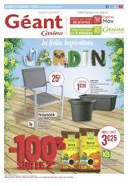 Voir l'offre salon de jardin bas arenal dans le catalogue géant casino. Catalogue Casino Mobilier Et Outils De Jardin Du 5 Mars Au 17 Mars Catalogue007 Com