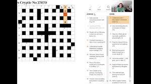 Struggling to get that one last answer to a perplexing clue? How To Read A Cryptic Crossword Clue Beginner Video Youtube