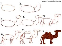 Wueste Kamel Tutorial Jpg 1000 750 Kamel Kinder Zeichnen Kamele