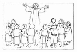 Jesus Ascension Into Heaven Coloring Pages Google Search Ascension Of Jesus Jesus Coloring Pages Bible Crafts