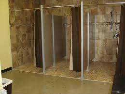 Fitness Centers Custom Millwork Fixtures Pool Shower Shower Stall Public Shower