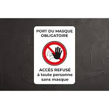 See more of mouvement pour le port du masque obligatoire on facebook. Affiche Port Du Masque Obligatoire
