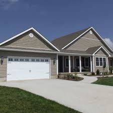 Ranch style home designs are typically one story homes with the master on main. The American Ranch Kp Vinyl Siding