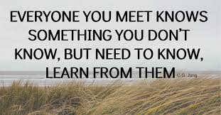 Learning From Those Around You
