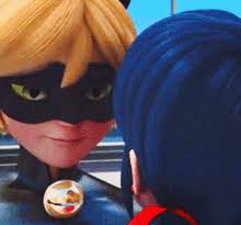 Catnoir Kiss Gifs Tenor Ladybug and chat noir kiss adrien love mari. catnoir kiss gifs tenor