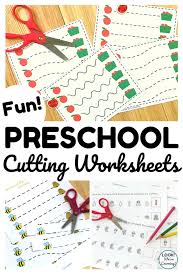 These important developmental skills consist of: Fun Preschool Scissor Skills Worksheets For Kids Look We Re Learning