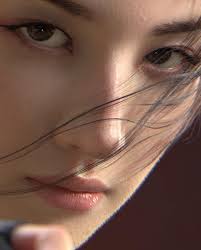 Liu Yifei Likeness As Mulan by Jungwon Park Follow 👉 @karacter3d for more!  Tried searching for the artist