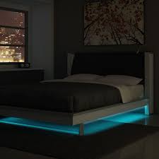 Led Strip Lights Bed With Led Lights Furniture Bedroom Furniture