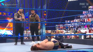 Rey also got involved but aalyah stopped him from hitting the 619 and insisted she loves murphy. Wwe Smackdown Results Recap Grades Jey Uso Acknowledges Roman Reigns As Head Of The Table Cbssports Com