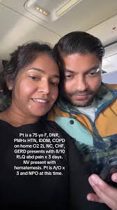 Asking my non medical husband to read a HPI mid flight