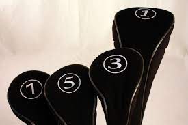 Fine nylon has a little elasticity. New Neoprene Driver 1 3 5 7 Fairway Golf Club Zipper Headcover Set Head Cover Ebay