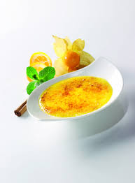 Hazelnut Creme Brulee Yield 8 Servings Ingredients 3 Oz Haco Creme Brulee Mix 3 Oz Pralinosa 1 Qt Heavy Cream 1 Oz Caramel Sugar Food Creme Brulee Hazelnut