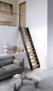 Solution Gain De Place Escaliers Echelles De Meunier Lapeyre En 2020 Echelle Escalier Idees Escalier Deco Maison
