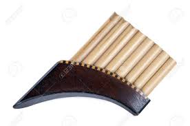 Romanian Pan Flute On White Background Stock Photo Picture And Royalty Free Image Image 19801267