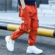 Découvrez la vaste sélection et achetez en ligne : Acheter Big Boy Pantalon Cargo Enfant Pantalons Simple De Sport Pantalons De Printemps Et Dautomne Pour Enfants Teeage Poches Pantalons 4 11 Ans Vieux De 6 92 Du Anglestore Fr Dhgate Com