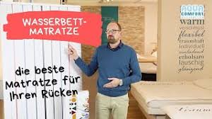 Einem halben meter, die ganze matratze entlang. Wasserbett Zum Einbau In Normales Bettgestell