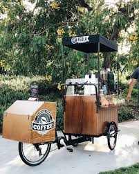 Starting Your Own Mobile Cafe With A Ferla 2 Just One Way To Celebrate Nationalcoffeeday Learn Mo Coffee Bike Mobile Coffee Cart Mobile Coffee Shop