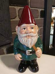 Hand Painted Ceramic Gnome Hand Painted Ceramics Ceramic Gnome Ceramics