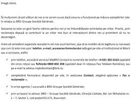Poate fi fix sau flexibil. Bancherul Procedura De Administrare A Reclamatiilor La Brd Groupe Societe Generale