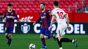 Estadio ramón sánchez pizjuán, sevilla (spain) competition : Copa Del Rey Sevilla Beat Barcelona In Lionel Messi S 900th Game Football News Zee News