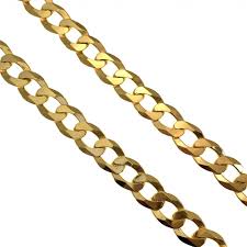 24k yellow gold plated 5mm miami cuban chain necklace men's link. Cuban Chain Heavy Gold Chain 9ct Gold Curb Chain