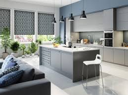 kitchen within designer blinds roller