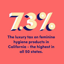 Women In California Pay An Estimated 20 Million In Taxes On Tampons A Year Tampon Tax Tampons California