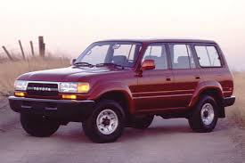 Maximum towing capacity is 8,100 pounds. 1990 97 Toyota Land Cruiser Consumer Guide Auto