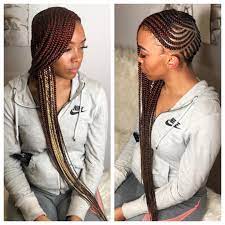 She Asked For Waist Length And That S What She Got Loving The Color Xoticbraids Boxbraids Lemonade Braids Hairstyles Braided Hairstyles Hair Styles