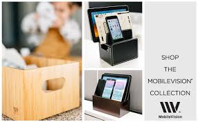 The ideal bamboo organizer compatible with 4/5/6 ports usb desktop charger. Amazon Com Mobilevision 10 Port Bamboo Charging Station Includes 2 Powermod 5 Usb Port Chargers For Smartphones Tablets