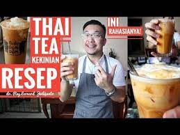 Es Teh Thailand Ala Thai Tea Dum Dum Kekinian Resep Dr Ray Leonard Judijanto Youtube Ide Makanan Resep Minuman Resep