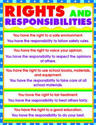 carson dellosa rights and responsibilities chart 6305