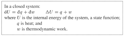 3 1 Heat Work And The First Law Chemistry Libretexts