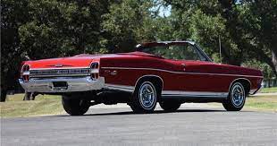 1968 Ford Galaxie 500 Xl Convertible Rear 3 4 199895 Ford Galaxie Ford Galaxie 500 Galaxie 500