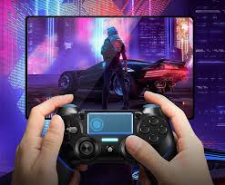 Orda Wireless Gamepad Ps4 Controller For Playstation 4 Pro Slim Pc And Laptop With Motion Motors And Audio Function Worthpin In 2020 Online Video Games Ps4 Controller Escape Game
