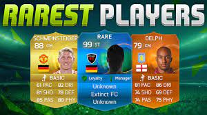 Card you leave your log in details with one of our providers and they will put the card you desire on your fifa 21 account. The Rarest Players On Fifa 15 Man United Schweinsteiger And Smotm Delph Youtube